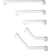 Anti-slip straight grab bar 30 cm